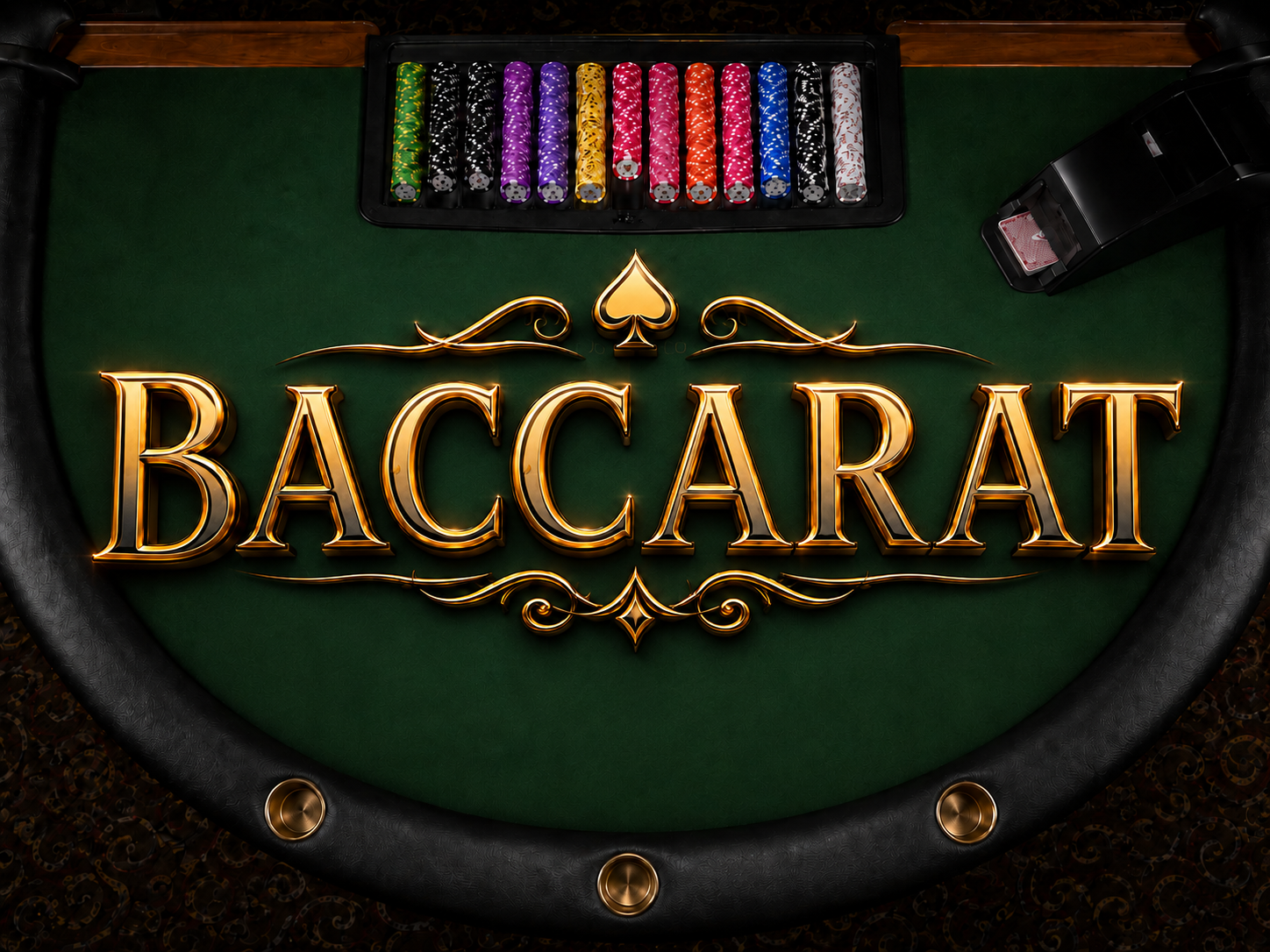 Juego de mesa de baccarat