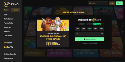 24Casino sitevoorbeeld