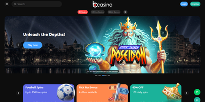 Превью сайта bCasino