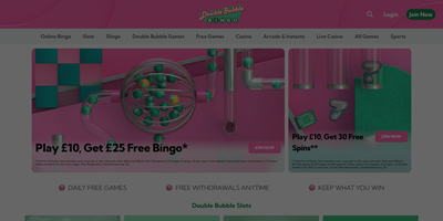 Превью сайта Double Bubble Bingo