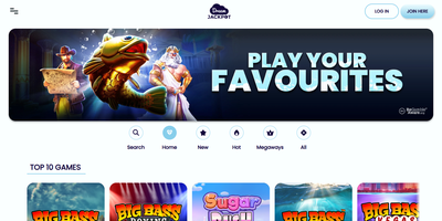 Aperçu du site Dream Jackpot