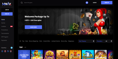 Mirax site preview