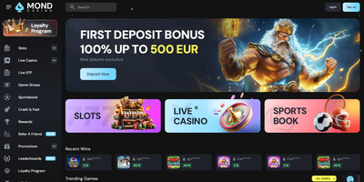 Anteprima del sito Mondcasino