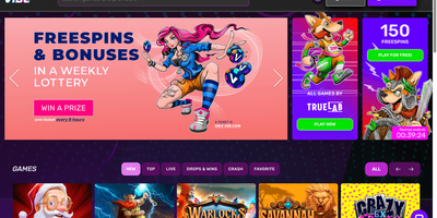 Aperçu du site Vibe